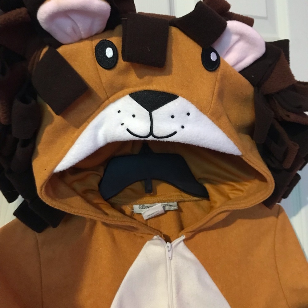 Youth Large Wooly Lion Halloween Costume Size Large